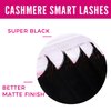 VEYES INC Cashmere Smart Fan Lash Extensions 0.03 0.05 0.07 C/CC/D Curl 8-20mm Mixed & Single Length, Super Matte Black Volume Lashes, Professional Supplies for Lash Techs (0.05 D 8-16mm)