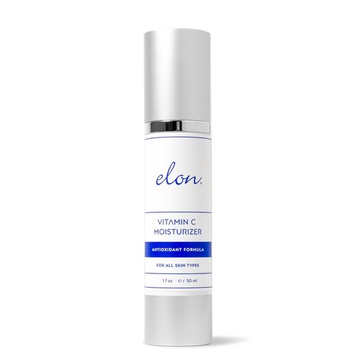 Elon Antioxidant C Moisturizer - Revitalizing Vitamin Lotion w/Vitamin E Oil & Jojoba Oil – Vitamin Face Moisturizer For Dark Spots, Fine Lines & Wrinkles - Suitable For All Skin Types