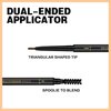 3 Pcs Waterproof Eyebrow Pencil Dark Brown, Premium Eye Brow Pencil Brn with Spoolie Brush, Longwearing for Perfect Brows, Professional, Precision, Defines, Universal Benefit Eyebrow Pencil, O'CHEAL