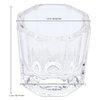 Beauticom Glass Dappen Dish *Clear* (1 Piece)