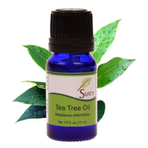 SVATV Tea Tree Essential Oil Therapeutic Grade Aromatherapy Oils Fragrance Oil for Diffuser Yoga Massage & DIY Personal Care 10 ml