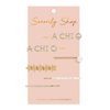 Alpha Chi Omega - Sorority Hair Clips - 6/pack