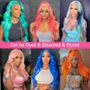 MYDIVA 613 Lace Front Wig Human Hair 13x6 Body Wave 28 Inch Blonde Lace Front Wigs Human Hair 200% Density 613 HD Lace Frontal Wig Blonde Glueless Wigs Human Hair Pre Plucked with Baby Hair