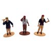 Zugar Land Pirate Toy Miniature Figures Playset - 12 Pack (3") Assorted Weapons, Crewmates, Accessories, Caribbean Theme, Great Toy for Kids and Party Favor, (Pirate, 12 Pack)
