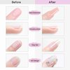 VENALISA Builder Nail Gel, 50ml Clear Hard Gel for Nails Extension Gel Nail Polish Jelly Strengthener Gel Polygel Nail Art Manicure