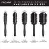 Fromm Elite Thermal Ceramic x Ionic 2.5" Round Brush for Expert Blowouts and Faster Hair Drying | Roller Hairbrush for Anti-static Styling, Smoothing, Straightening and Shine