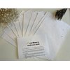 25 x A5 Plantable Seed Paper/Card - Print at Home Craft Paper with Wildflower Seed Mix