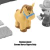 Replacement Part for Fisher-Price Little People Caring for Animals Farm Playset - GLT78 ~ Replacement Brown Horse Figure