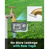 RAINPOINT Sprinkler Timer Outdoor Brass Swivel, Water Timer for Garden Hose Faucet Timer, Programmable Watering Irrigation Timer V2, 2023 Release