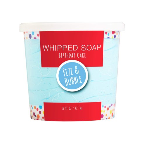 Fizz & Bubble Whipped Scrub - Birthday Cake