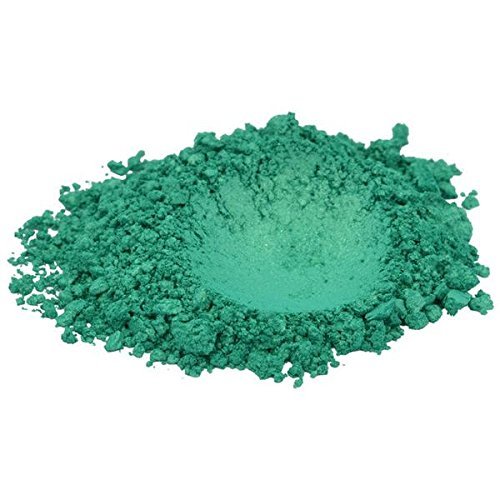 True Green Luxury Mica Colorant Pigment Powder Cosmetic Grade Glitter Eyeshadow Effects for Soap Candle Nail Polish 4 oz
