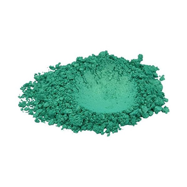 True Green Luxury Mica Colorant Pigment Powder Cosmetic Grade Glitter Eyeshadow Effects for Soap Candle Nail Polish 4 oz