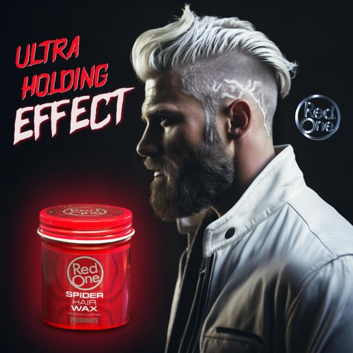 Redone Spider Hair Wax Passionate 100ml | Maximum Control | Flexible Hold | Medium Shine Look | Women and Men Wax | Ultra Holding Effect