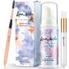 Lyon Lash Eyelash Extension Shampoo, Gentle Formula Paraben Free, Oil Free Foam Cleanser Kit | Remove Eye Makeup | Salon And Home Use