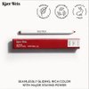 Kjaer Weis Lip Pencil. Dark Brown Lip Liner Pencil with Soft Matte Finish and Creamy Texture for Long Lasting, Smudge-Proof Wear. Cruelty Free Clean Makeup (Deep Iconic)