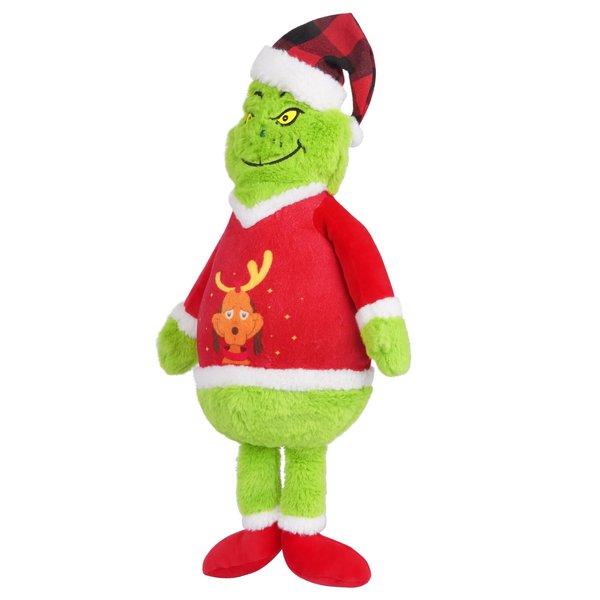 CAGRIKUELI Valentines Day Plush Big Green Monster Plush, 22inch Valentines Stuffed Animal Plush Doll for Kids, Valentines Gifts for Her Him, Boys and Girls