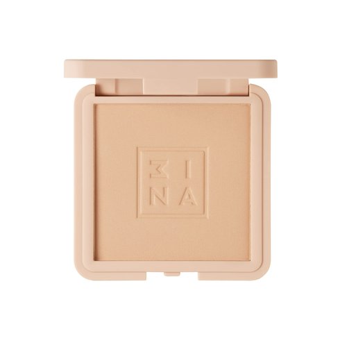 3INA The Compact Powder 618 - Gives An Even, Natural And Silky Finish - Comfortable And Luminous Texture - Easy To Blend - Uniform Coverage - Enhances The Skin Tone - Cruelty Free And Vegan - 0.44 Oz