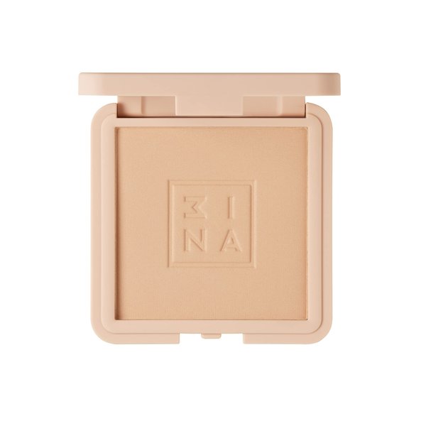 3INA The Compact Powder 618 - Gives An Even, Natural And Silky Finish - Comfortable And Luminous Texture - Easy To Blend - Uniform Coverage - Enhances The Skin Tone - Cruelty Free And Vegan - 0.44 Oz