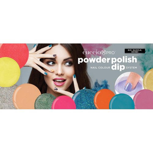 Cuccio Colour Powder Nail Polish - Lacquer For Manicure And Pedicure - Highly Pigmented Powder That Is Finely Milled - Durable Finish, Flawless Rich Color - Easy To Apply - Original Pink - 1.6 Oz