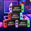 Video Game Party Favor Boxes - 16 PCS Game On Theme Gifts Boxes for Boys Kids Video Game Birthday Party Decorations Video Game Controller Shape Gift Boxes Supplies Goodie Boxes Supplies Party Supplies