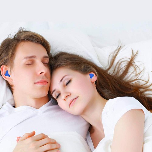Mighty Plugs - (1 Pair Sample Pack) - from Pure (Beeswax) - Highest NRR 34 Sound Blocking - Perfect Ear Plugs for Sleeping - 100% Snore Blocking - Waterproof for Swimming