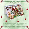 Christmas House Gathering Chihuahuas Dog Greeting Cards - Adorable Pets Invitation Cards with Envelopes - Pet Artwork Christmas Greeting Cards GCD58367 (1 Greeting Card)