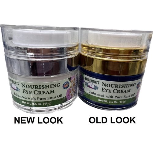 Montana Emu Ranch - Nourishing Eye Cream 0.5 Ounce - Enhanced with Pure Emu Oil