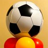 22 Inch 4D Soccer Foil Balloons, 6Pcs Soccer Party Decorations Football Shape Mylar Foil Balloons World Cup 2022 Decor for Boys Kids Soccer Ball Fans Sport Theme Birthday Party Decorations Supplies