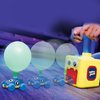 Ontel Balloon Zoom - Balloon-Powered Race Car and Rocket Launcher Toy Set, Ages 3+, Blue Racer Car with Rocket Ship Flyer