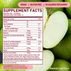 8Greens Supergreens Gummies | Super Greens Powder Superfood Gummy for Metabolism, Immunity & Focus, Digestive Health Enzymes, Organic: Chlorella, Spirulina, Aloe Vera, Apple Flavor, 100 Count