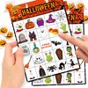 40 Players Halloween Bingo Game Cards - Hallowmas Goodie Bags Stuffers Gifts for Kids Holiday Activity Party Supplies Favors