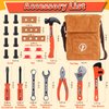 Kids Tool Set,MAGIC4U 26PCS Toddler Tool Set with Tool Bag,8 Tools Equipements,Pretend Play Construction Kits for Kids Age 3-6 Years Old,Toddler Boy Toys