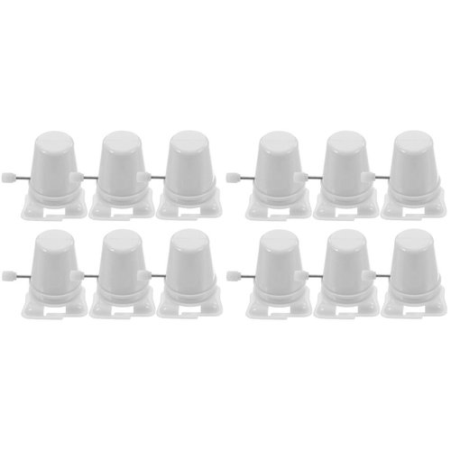 12pcs Clockwork Walking Movement, Wind-up Dancing Walking Robot Toy DIY Clockwork Toy Easter Clockwork Toy Clay Craft Accessory for Kids Child Easter