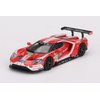 True Scale Miniatures Model Car Compatible with Ford GT LMGTE PRO 2019 24 Hrs of Le Mans Ford Chip Ganassi Team 4 Cars Set 1/64 Diecast Model Car MGTS0010