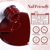 Born Pretty Red Gel Nail Polish Set Dark Burgundy Wine Red Gel Polish Bloody Mary Collection Popular Shimmer Glitter Red Nail Gel Soak Off U v LED Gel Nail Art Design Minicure DIY Christmas Gift
