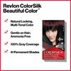 REVLON Colorsilk Beautiful Color Permanent Hair Color with 3D Gel Technology & Keratin, 100% Gray Coverage Hair Dye, 54 Light Golden Brown, 3 Pack