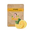 ORIGINAL DERMA BEAUTY 24 PK Vegan Face Masks for Skincare - Coconut, Aloe, Vitamin, Cucumber Facial Sheet Mask Korean Skin Care (24PK Cucumber & Vitamin)