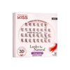 KISS Looks So Natural Trio Lash Medium Combo Pack, False Eyelashes with Tapered End Technology, 3D Lengths & Angles, Easy Grip Tray with Built-In Glue Pocket, 30 Trio Lashes in Short & Medium Lengths
