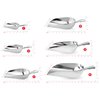 New Star Foodservice 34509 One-Piece Cast Aluminum Round Bottom Bar Ice Flour Utility Scoop, 5-Ounce, Silver (Hand Wash Only)