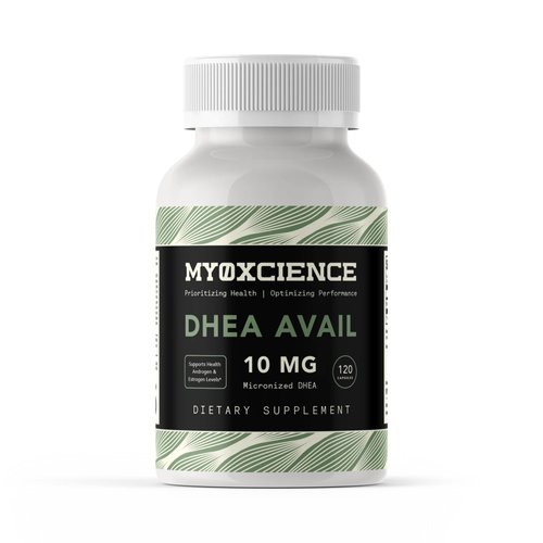 MYOXCIENCE DHEA Avail | Absorption Enhanced DHEA | 10mg, 120 Servings
