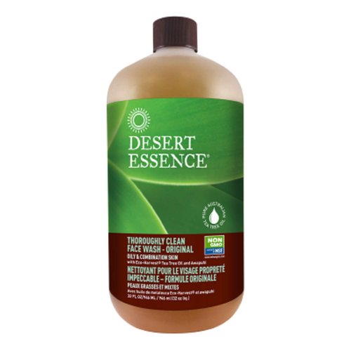 Desert Essence Face Wash T/Cln Refill 32 Fz