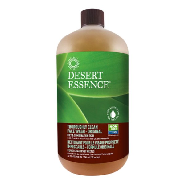 Desert Essence Face Wash T/Cln Refill 32 Fz