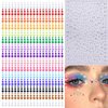 1250 PCS Self Adhesive Rhinestones Stickers Rainbow Gems for Face Hair Nail Glitters Jewels Bling Diamond Stickers for Makeup Nail Art Festival Decorations Cell Phone DIY Crafts (3/4/5mm)