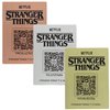 Exquisite Gaming: Digiplate Starter Pack - Stranger Things: The Upside Down - 3 Collectible Metal Cards, Phone Stand, Copper-Gold-Silver Image Plates