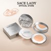 SACE LADY Oil Control BB Cushion Foundation, Full Coverage Long Lasting Ultra Matte BB Foundation Makeup Covers Face Blemishes Evens Skin Tone Face Cosmetics, 0.42Oz (#04, 0.42Oz)