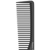 Styling Comb (2 Pack) | Professional 7 Inch Black Carbon Fiber Anti Static Chemical And Heat Resistant Comb For All Hair Types | Fine and Wide Tooth Comb For Men and Women | By Bardeau Essentials
