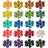 QMay DND Dice Set -25x7 (175pcs) Polyhedral Dice Compatible with Dungeons and Dragons D&D RPG MTG Table Games.25 Sets of 7 dice and a dice Bag