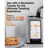 Revolution Toastie Press – Quesadilla, Grilled Cheese & Panini Press Sandwich Maker That Fits All Toasters – Place in Your Toaster to Conveniently Toast Sandwiches, Bread, Tortillas, Waffles & Bagels