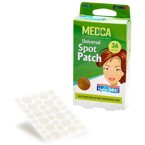 MEDca Acne Care Pimple Patch Absorbing Cover - Hydrocolloid Bandages (36 Count) Two Universal Sizes, Acne Spot Treatment for Face & Skin Spot Patch That Conceals Acne, Reduces Pimples and Blackheads