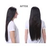 Onedor 24" Straight Synthetic Clip in Hair Extensions. 7 individual pieces for multiple styles.140g (2#-Darkest Brown)